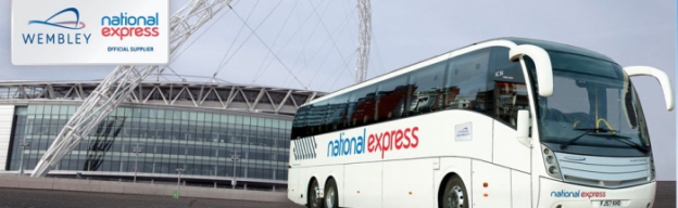 Travel with National Express to Wembley for the England v San Marino game