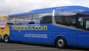 Megabus.com is testing the UK's first 15-metre Scania Irizar i6