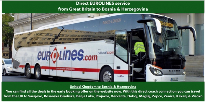 Eurolines London to Bosnia and Herzegovina
