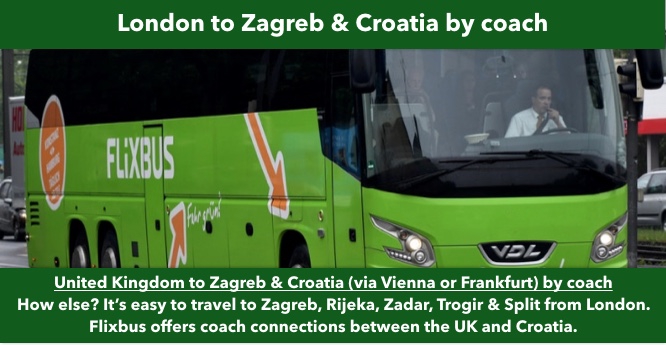 london to croatia tickets and timetables by bus