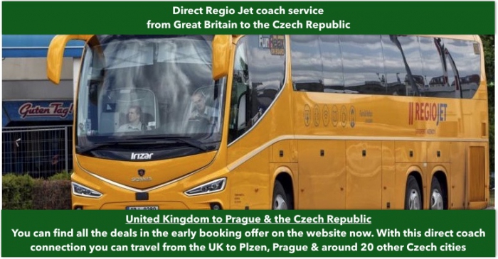 Regio Jet London to the Czech Republic