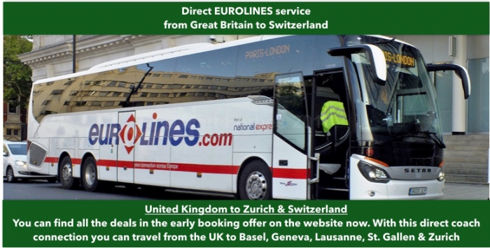 London to Switzerland by bus
