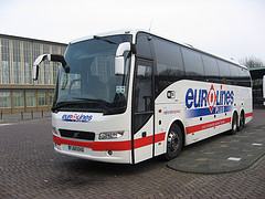 Eurolines London to Holland by bus