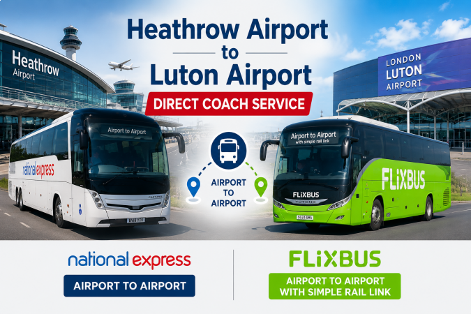 Heathrow to Luton by bus Heathrow to Luton by bus