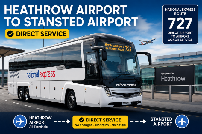 Heathrow to Stansted by bus Heathrow to Stansted by bus