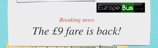 Eurolines restores the £9 fare