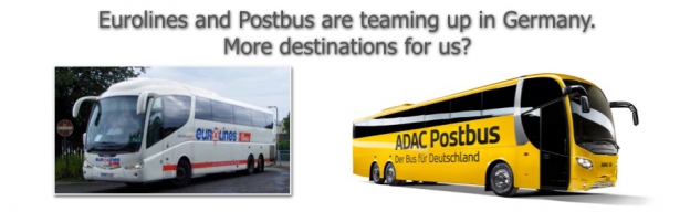 Eurolines and Postbus are teaming up in Germany. More destinations for us?