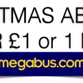 Getting you where you want to be this Christmas for £ 1 or 1 EUR