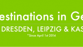 New direct link from London to Leipzig, Dresden, Kassel, Dortmund and Dusseldorf