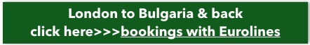 London to Bulgaria by bus