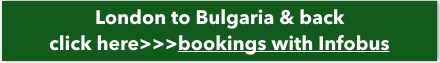 London to Bulgaria by bus