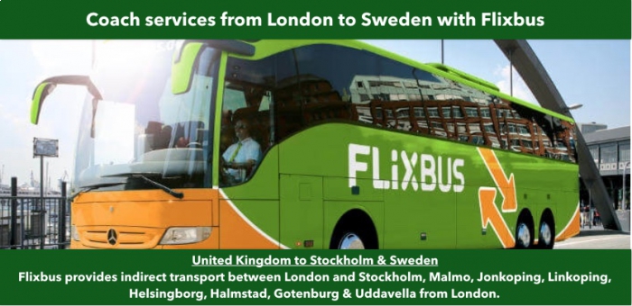 Flixbus London to Sweden