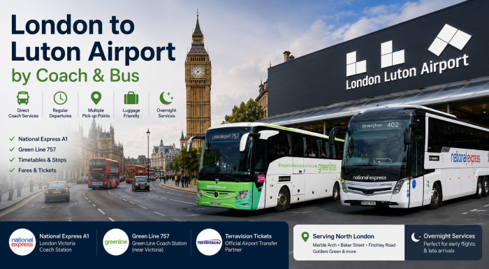 London to Luton Airport bus