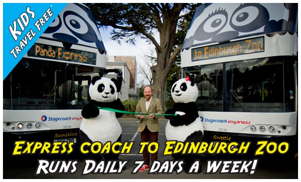 edinburgh zoo coach trip