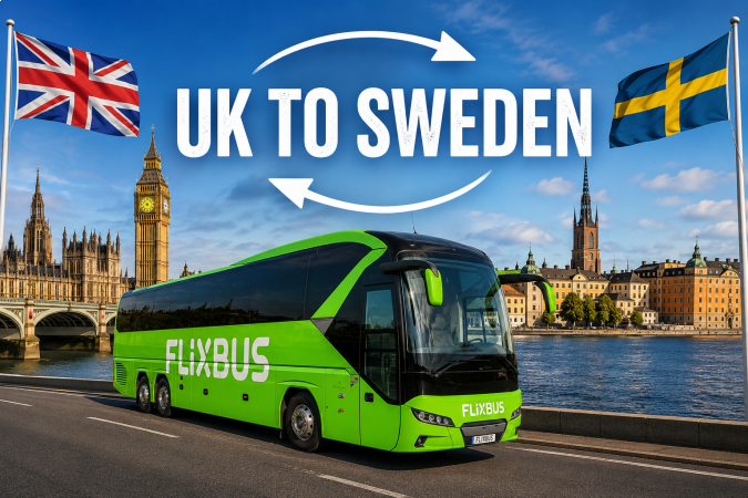 UK to Serden by bus